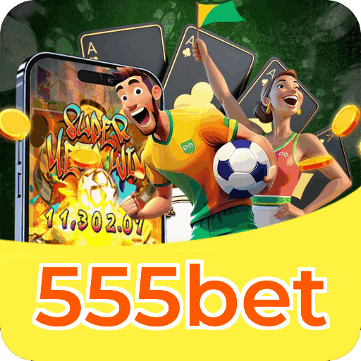 Fluxo de download do app 555bet — referência visual